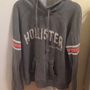 Hollister Women’s Graphic Pullover Fleece Hoodie